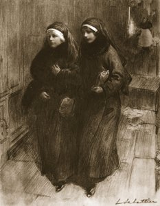 戦時初期のライダー、1915 作： Louis Remy Sabattier